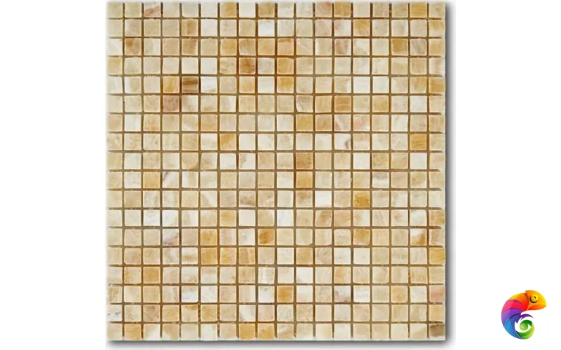 Мозаика ART NATURA  из натурального камня 15x15 Marble Mosaic Onix Miele 305x305