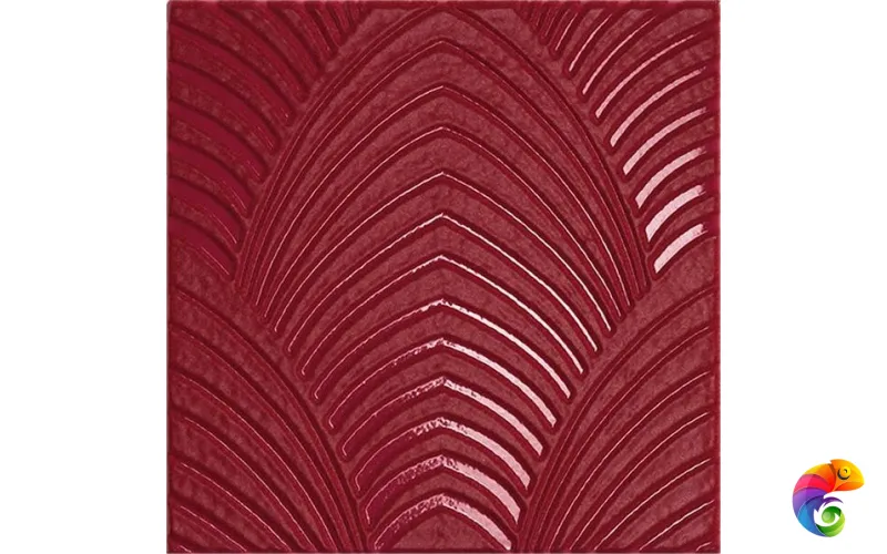 Керамическая плитка Petracers Grand Elegance Rubino Nuoveau Lampone 20X20 Rilievo