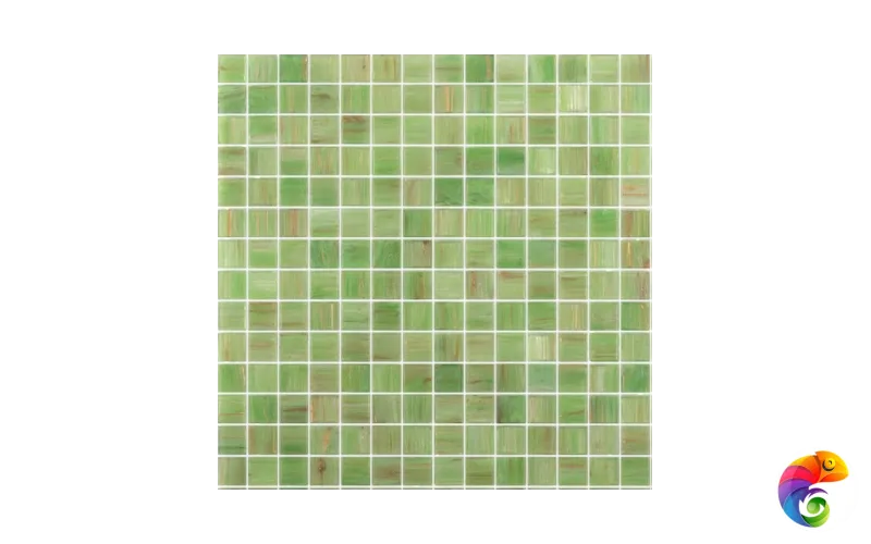 Rose Mosaic Стеклянная мозаика 2x2 GA22 сетка 327x327