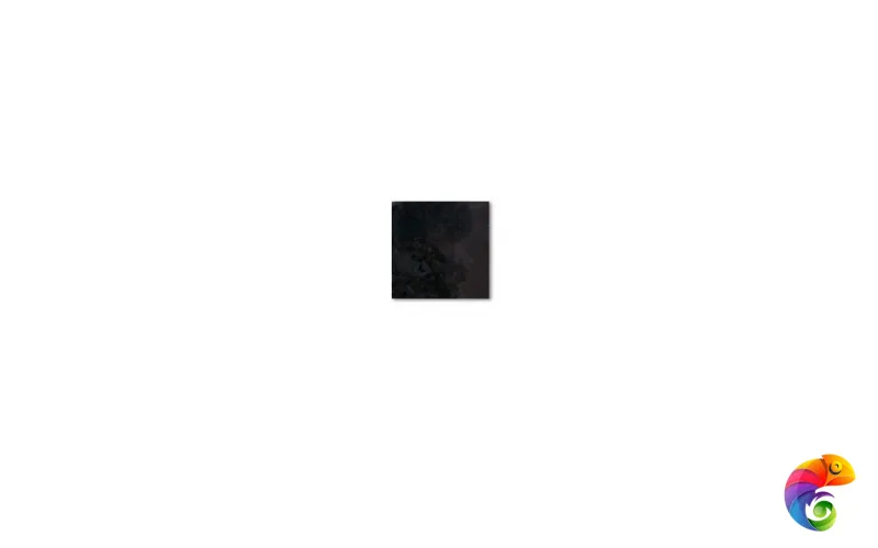 Керамогранит Equipe Octagon Taco Mat Negro Mat 4,6x4,6