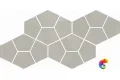 Мозаика Italon  Continuum Silver Mosaico Prism  20,5x41,3