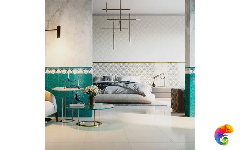 Керамическая плитка Petracers Grand Elegance Rubino Deco Ottanio 20X20 Rilievo