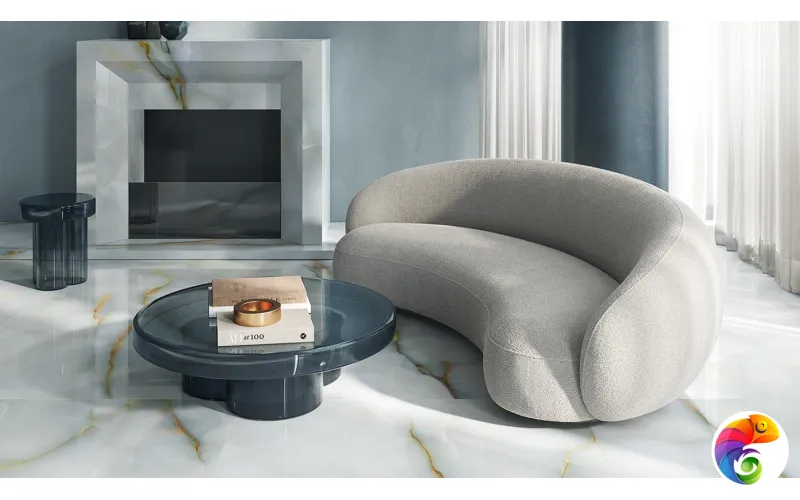 Керамогранит Emil Tele Di Marmo Pure Onyx Turchese Silktech 60x120x0,9