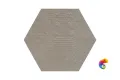 Керамогранит Mutina Dechirer Esagona Decor Grigio Matt 120x120
