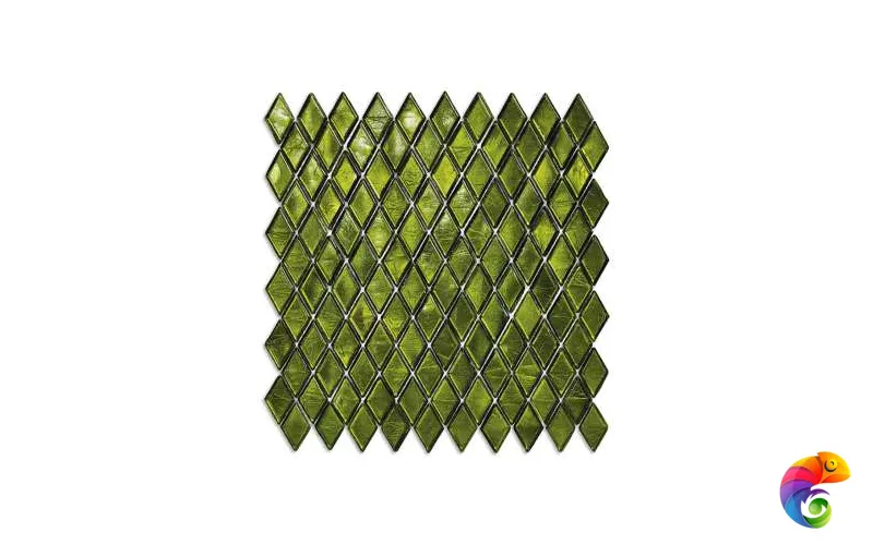Мозаика Sicis Diamond Tormalina 25.9x26.6 см, Gloss,  толщина 4 мм
