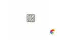 Вставка Polis Domus Aurea Tozzetto Platine Matt 8,5x8,5