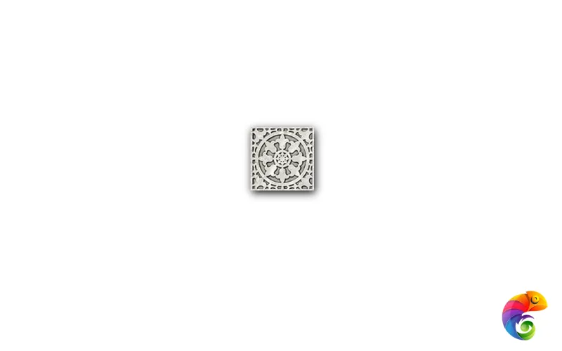 Вставка Polis Domus Aurea Tozzetto Platine Matt 8,5x8,5