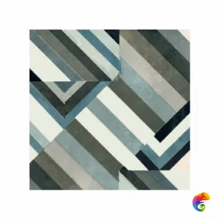 Керамогранит Mutina Azulej Prata Nero Matt 20x20