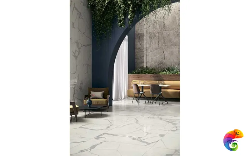 Керамогранит Caesar Anima Futura Golden White 60x120 Luc