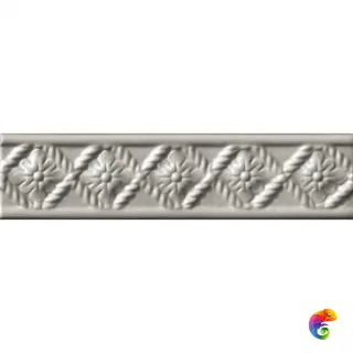 Бордюр Ceramiche Grazia Amarcord Igea Fumo Matt 5x20