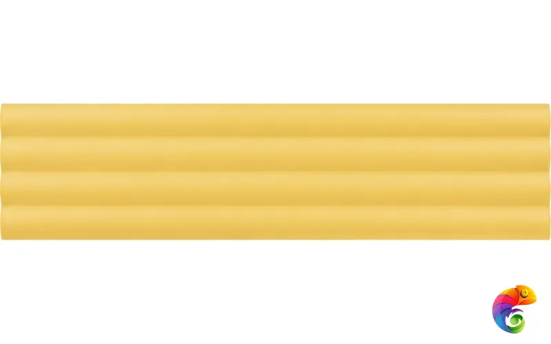 Плитка Equipe Costa Nova Onda Yellow Matt 5x20 см