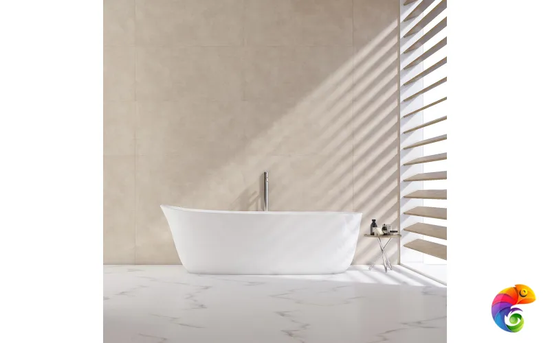 Керамогранит ART NATURA Ceramica Moderno Cemento Dark Brown 60x120х0,55 Digi Matt