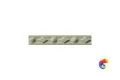 Бордюр Ceramiche Grazia Electa Diamantato Verde Craquele 3x20