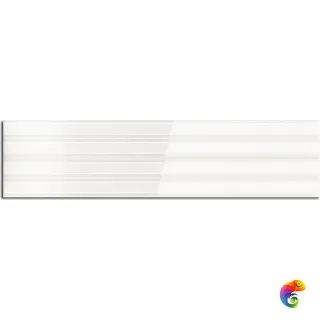 LaDiva Керамическая плитка Boiserie 05 Panna 20x80 Luc