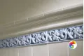 Бордюр Ceramiche Grazia Essenze Coprispigolo Magnolia Craquele 1,2x26