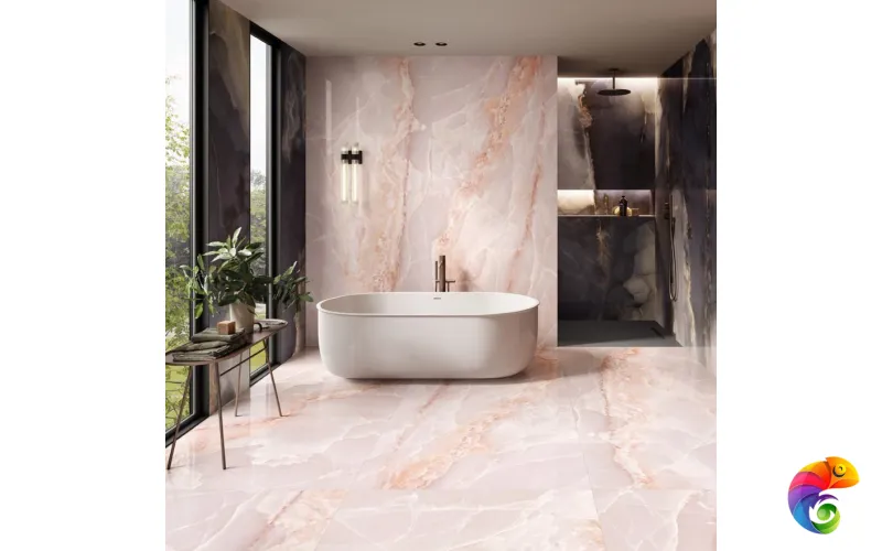 Emil Ceramica Керамогранит Tele Di Marmo Onix Pink 120x278x0,65 Lappato