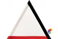 Керамическая плитка Petracers Triangolo Pennellato Grigio-Nero-Rosso 17x17