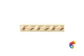Бордюр Ceramiche Grazia Electa Diamantato Apricot Matt 3x20