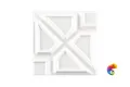 Керамическая плитка Ceramiche Grazia Formelle Milano Bianco 13x13
