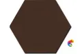Керамогранит Etruria Design Hex Collection Esagono Moro 1° Scelta 15x17