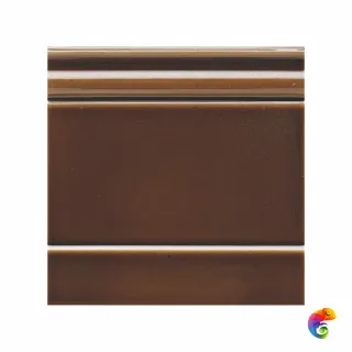 Плинтус Ceramiche Grazia Epoque Zoccolo Diamantato Caramel Craquele 20x20