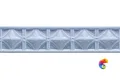 Бордюр Ceramiche Grazia Essenze Neoclassico Genziana 6x26