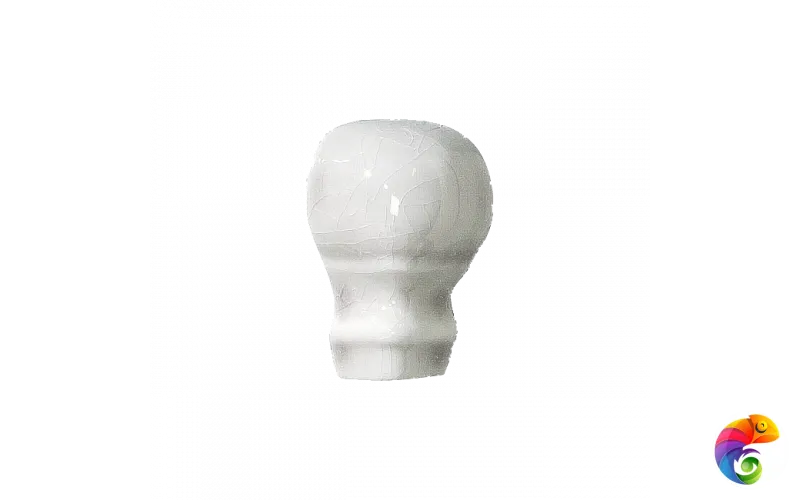 Вставка Ceramiche Grazia Essenze Angolo Esterno Parete Argento Craquele 3x5