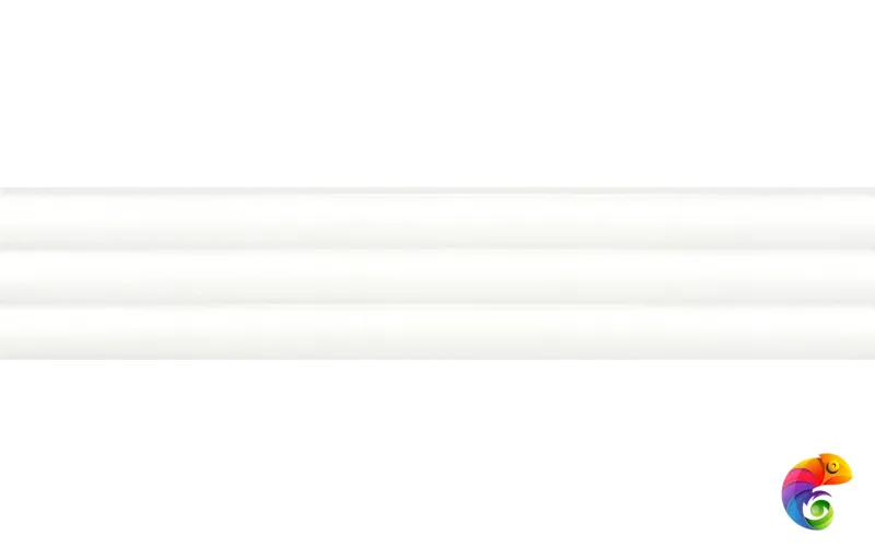 Плитка Equipe Costa Nova Onda White Glossy 5x20 см