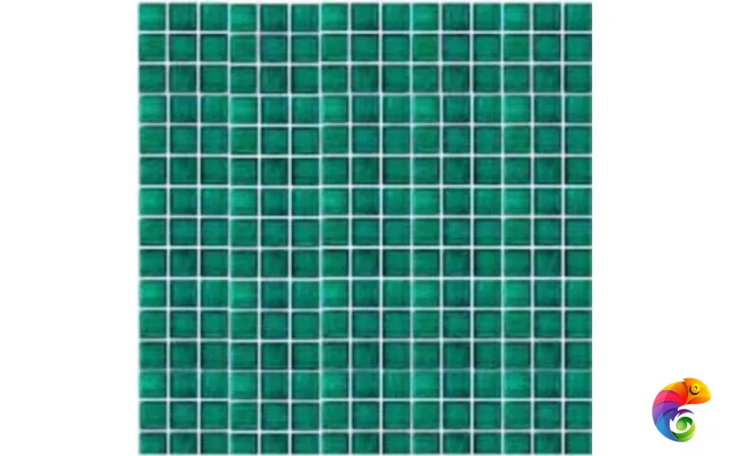 JNJ Стеклянная мозаика 2x2 с авантюрином GB29 сетка 327x327 тон 1