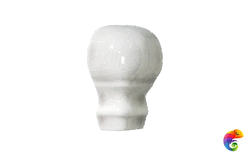 Вставка Ceramiche Grazia Essenze Angolo Esterno Parete Argento Craquele 3x5