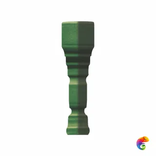 Вставка Ceramiche Grazia Epoque Angolo Terminal Pitti Bottle Craquele 2x12