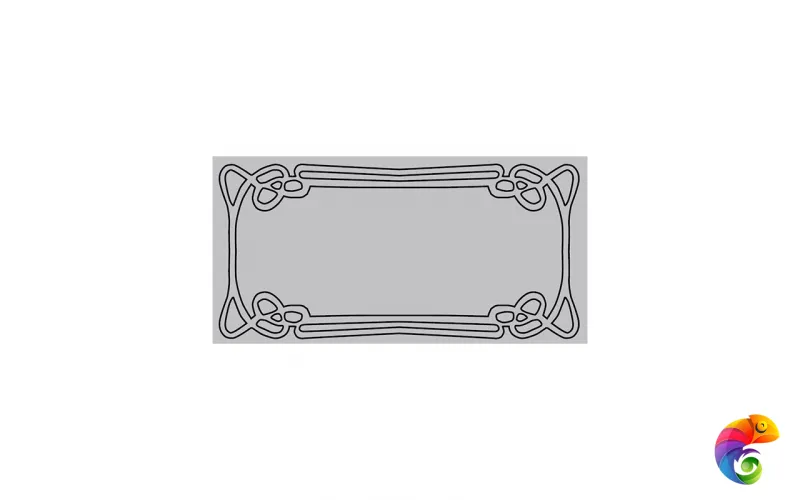 Керамическая плитка Etruria Design Art Deco Vectorframe E Pearly White 1° Scelta 12,5x25