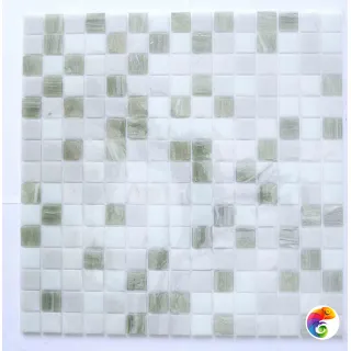 Trend Стеклянная мозаика 2x2 Aquatica Ice Palace сетка 316х316