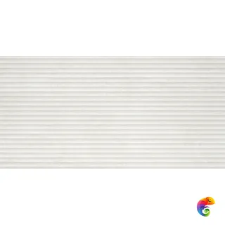 Refin Керамогранит Reliefs Prestigio Travertino Dorico Bianco R 60x120