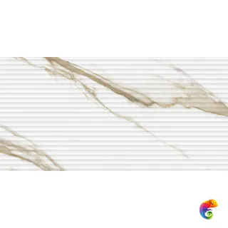 Refin Керамогранит Reliefs Prestigio Dorico Calacatta Oro R 60x120