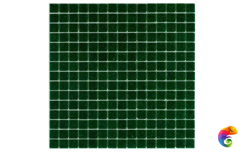 Rose Mosaic Стеклянная мозаика 1x1 A26(2+) сетка 318x318