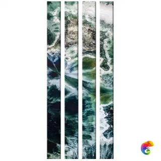 Стеклянный профиль Sicis You Glass Boulder 26,2 x 300 x 6 мм