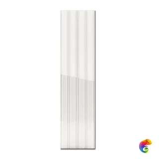 LaDiva Керамическая плитка Boiserie Elena 05 Latte 20x80 Luc