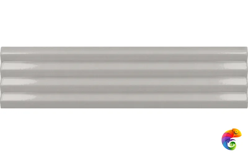 Плитка Equipe Costa Nova Praia Grey Glossy 5x20 см