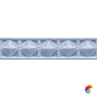 Бордюр Ceramiche Grazia Essenze Neoclassico Genziana 6x26