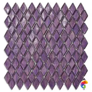 Мозаика Sicis Diamond Rodolite 25.9x26.6 см, Gloss,  толщина 4 мм