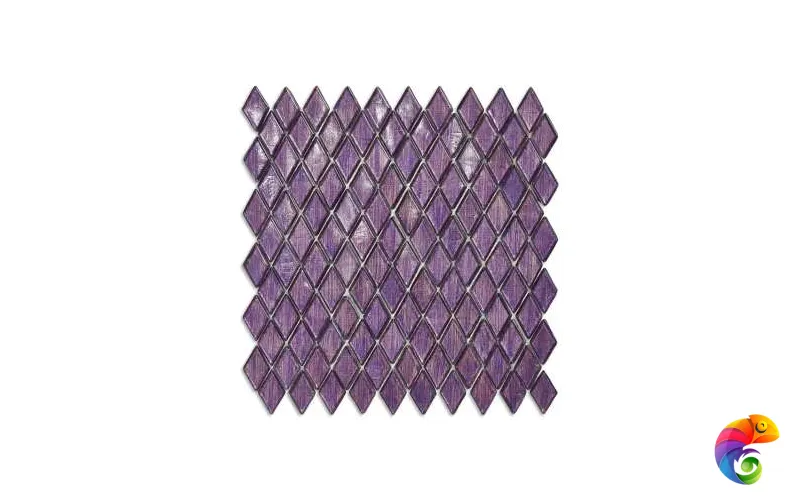 Мозаика Sicis Diamond Rodolite 25.9x26.6 см, Gloss,  толщина 4 мм