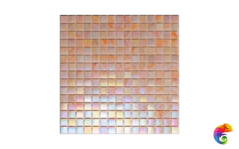 Rose Mosaic Стеклянная мозаика 1,5x1,5 WB87 сетка 327х327 (2,14м2/кор=20шт)