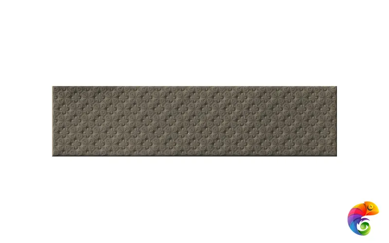 Керамическая плитка Ceramiche Grazia Impressions Bloom Coffee 14x56