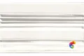 Бордюр Ceramiche Grazia Epoque Terminale Pitti Bianco Matt 12x20