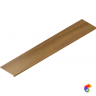 Italon Керамогранитная ступень Skyfall Scalino Front Pallisandro 33x160 Nat