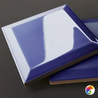 Керамическая плитка Etruria Design Victoria Diamantato China Blue Lux 1° Scelta 7,5X7,5
