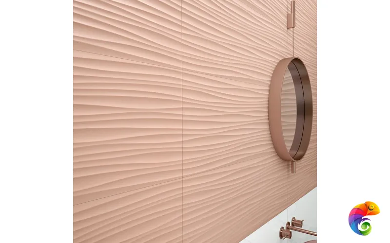 Керамическая плитка Love Ceramic Tiles Genesis Wind Pink 35x100 Matt