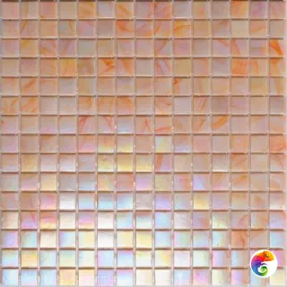 Rose Mosaic Стеклянная мозаика 1,5x1,5 WB87 сетка 327х327 (2,14м2/кор=20шт)