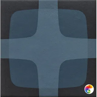 Mutina Керамическая плитка Betty Night Blue Set 20,5x20,5